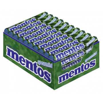 Multipack: 40x Mentos Spearmint à 38g