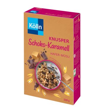 Kölln Knusper Schoko-Karamell Hafer-Müsli 500g