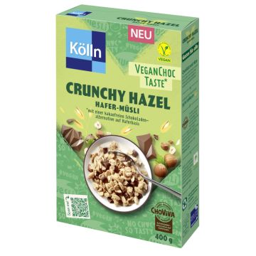 Kölln Crunchy Hazel Hafer-Müsli 400g kakaofrei VEGAN