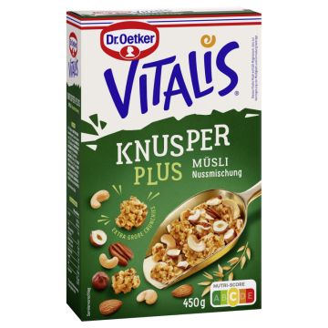 Dr. Oetker Vitalis KnusperPlus Nussmischung 450g