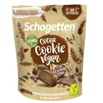 Schogetten Vegan Cocoa Cookie 125G