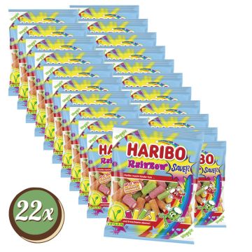 Multipack: 22x Haribo Rainbow à 160g