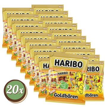 Multipack: 20x Haribo Saft Goldbären à 220g