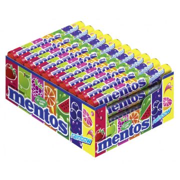 Multipack: 40x Mentos Rainbow à 37,5g