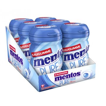 Multipack: 6x Mentos Gum Pure Fresh Freshmint à 70g