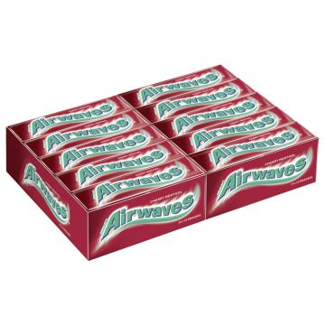 Multipack: 30x Wrigley's AIRWAVES Cherry Menthol á 18g