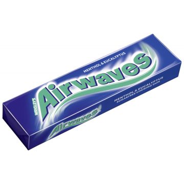 Knapp übers MHD: Wrigley's AIRWAVES Menthol Eucalyptus 16,8g