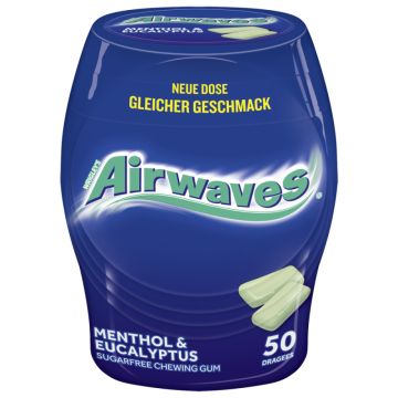 Wrigley's AIRWAVES Dose Menthol & Eucalyptus 70g