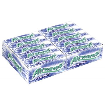 Multipack: 30x Wrigley's AIRWAVES Strong á 18g