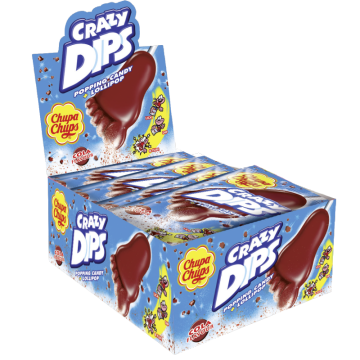 Multipack: 24x Chupa Chups Crazy Dips Cola á 14g