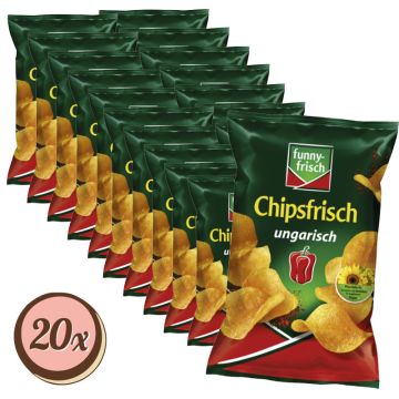 funny-frisch Chipsfrisch ungarisch 20x150g