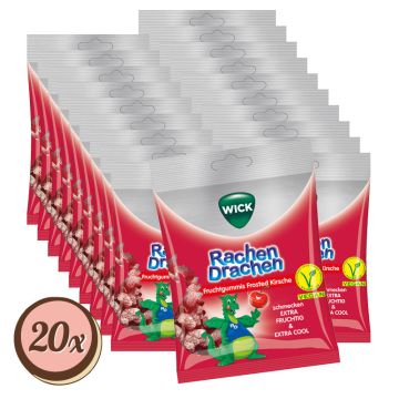 Multipack: 20x Wick Rachen Drachen à 75g