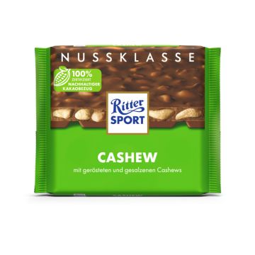 Ritter Sport Nuss Klasse Cashew Tafel 100g