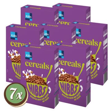 Multipack: 7x Kölln Cereals NIBBS Kakao à 375g