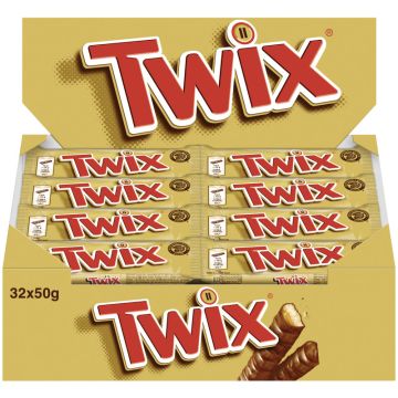 Multipack: 32x TWIX® Doppelriegel á 50g