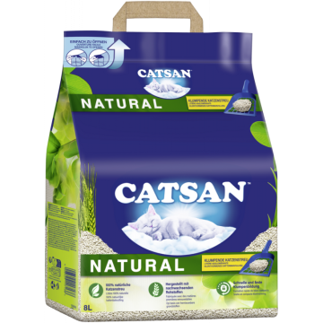 CATSAN™ NATURAL Klumpende Klumpstreu 8l