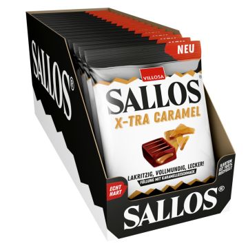 Multipack: 15x Sallos X-TRA Caramel á 135g