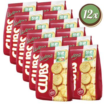 Multipack: 12x Clubs Party Cracker à 200g