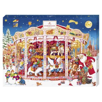 Niederegger Adventskalender »Karussell« 500g