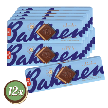 Multipack: 12x Bahlsen Leibniz Ohne Gleichen Vollmilch à 125g