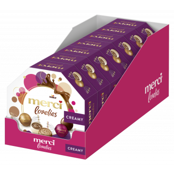 Multipack: 7x Merci Loevelies Creamy à 185g