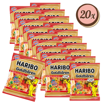 Multipack: 20x Haribo Goldbären à 175g