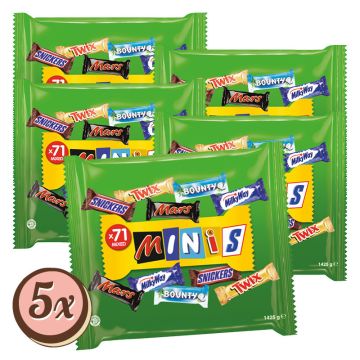 Multipack: 5x MIXED Minis á 1425g