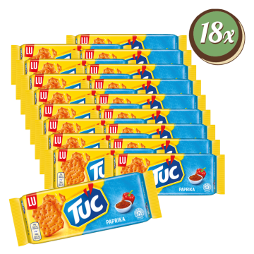 Multipack: 18x Tuc Paprika à 100g