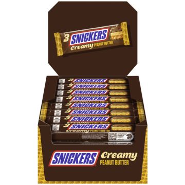 Multipack: 32x SNICKERS® Trio Creamy Peanut Butter 54,75g(3x18,25g) 54,75g