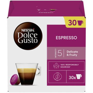 NESCAFE DOLCE GUSTO Espresso 30 Capsules = 165g