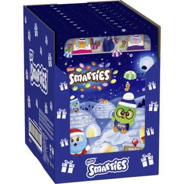 Multipack: 10x NESTLE SMARTIES Adventskalender 10x193,9g Weihnachten 193,9g