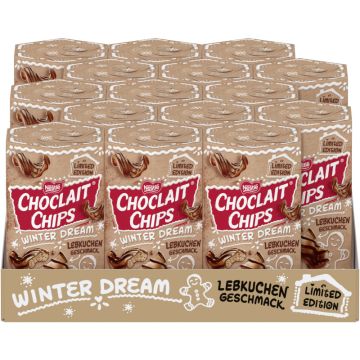 Multipack: 15x CHOCLAIT CHIPS Lebkuchen á 115g