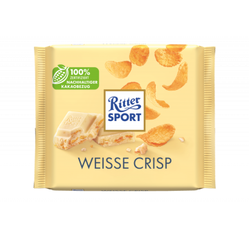 Ritter Sport Weiss Crisp à 100g