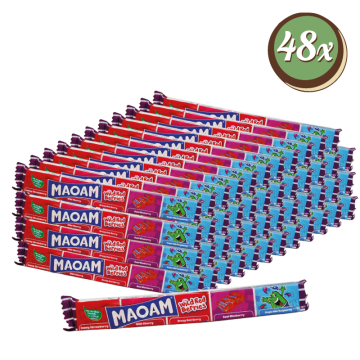 Multipack: 48x Maoam Bloxx Wild Red Berries à 110g