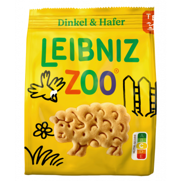 Bahlsen Leibniz Zoo Dinkel & Hafer à 125g