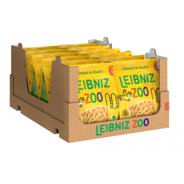 Multipack: 12x Bahlsen Leibniz Zoo Dinkel & Hafer à 125g