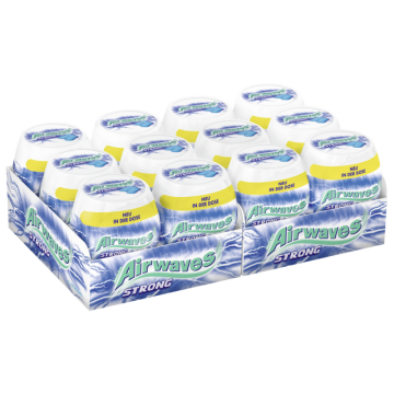 Multipack: 12x Wrigley Airwaves Strong à 50 Dragees