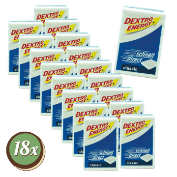 Multipack: 18x Dextro Energy Classic à 46g