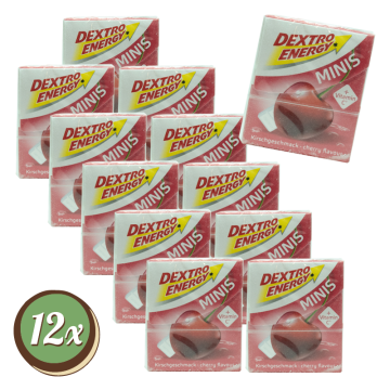 Multipack: 12x Dextro Energy Minis Kirsche à 50g