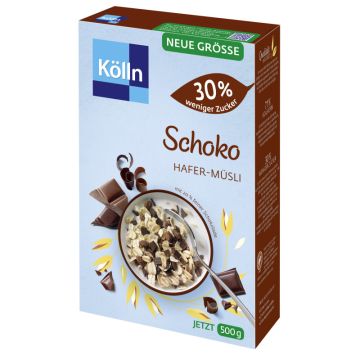 Kölln Schoko Hafer-Müsli 30% weniger Zucker 500g