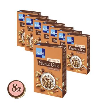 Multipack: 8x Kölln Peanut Choc Crunchy à 400g