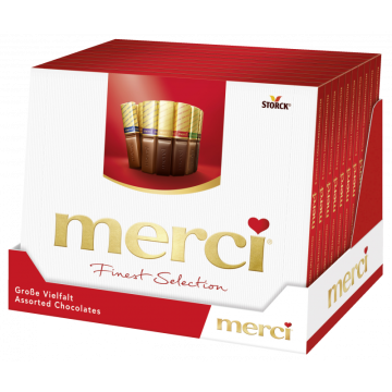 Multipack: 10x Merci Finest Selection Grosse Vielfalt je 250g