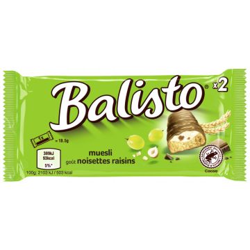 Kurzes MHD: BALISTO® Riegel Muesli 37g