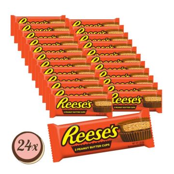 Multipack: 24x Reese's Erdnussbutter 2 Cup à 39,5g