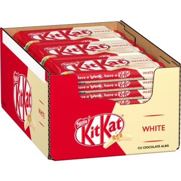 Multipack: 24x Kit Kat White Chocolate je 41,5g.