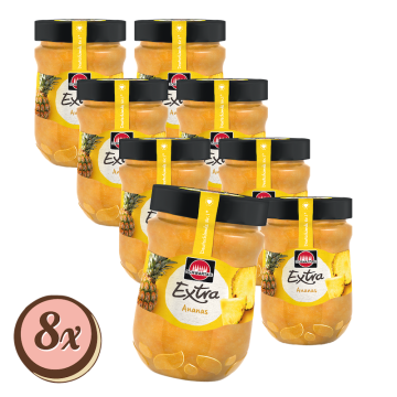 Multipack: 8x Schwartau Extra Ananas à 340g