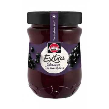 Schwartau Extra Schwarze Johannisbeere 340g