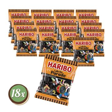 Multipack: 19x Haribo Lakritz Parade à 175g