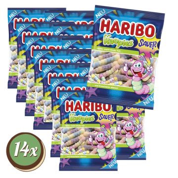 Multipack: 14x Haribo Raupies à 160g