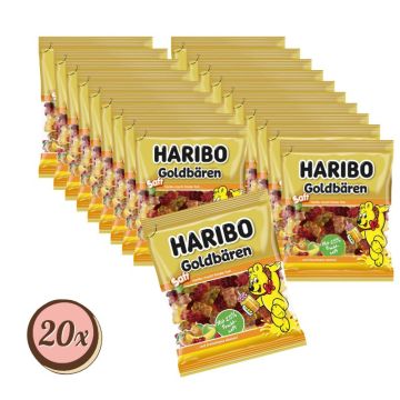 Multipack: 20x HariboSaft Goldbären à 160g